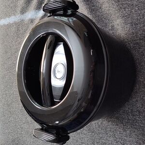 Pampered Chef Rice Cooker Plus Black 3 Quart Locking Lid